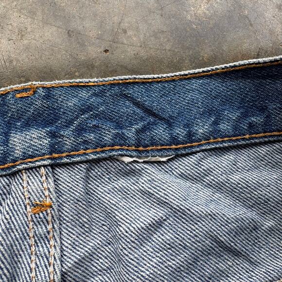 Vintage 90s Levis 517 Flare‎ Boot cut Blue Jeans - Picture 3 of 5